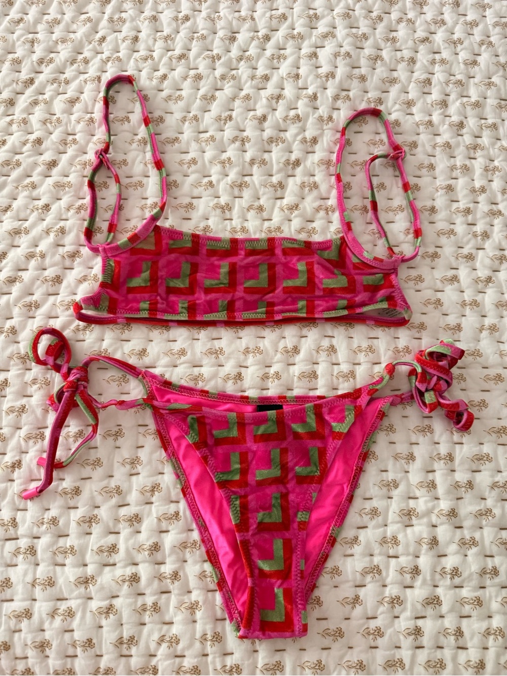 Triangl Velvet Bikini